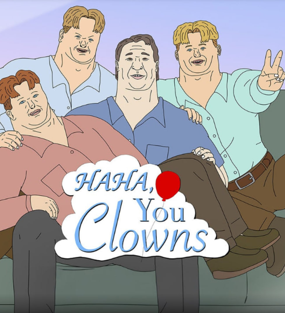哈哈 你們這些小丑